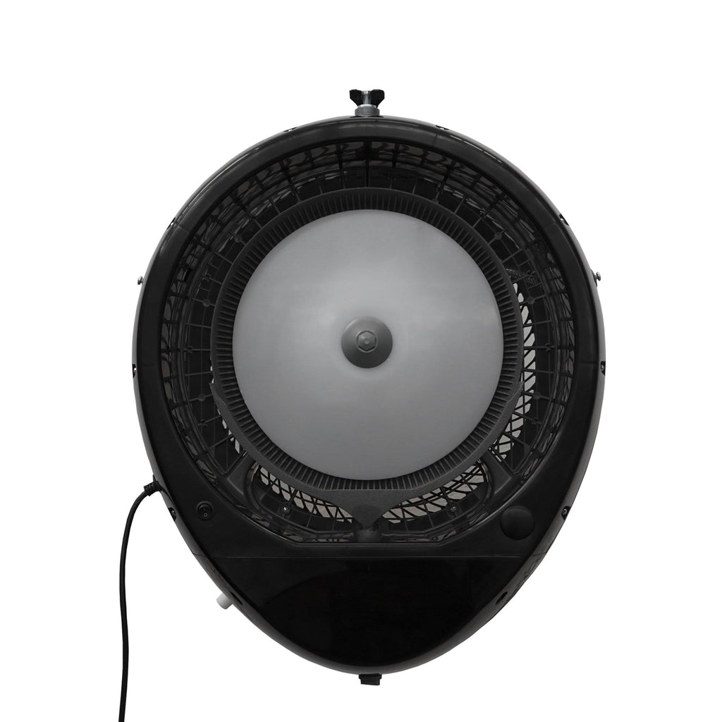 Black Wall Mount Misting Fan Y618