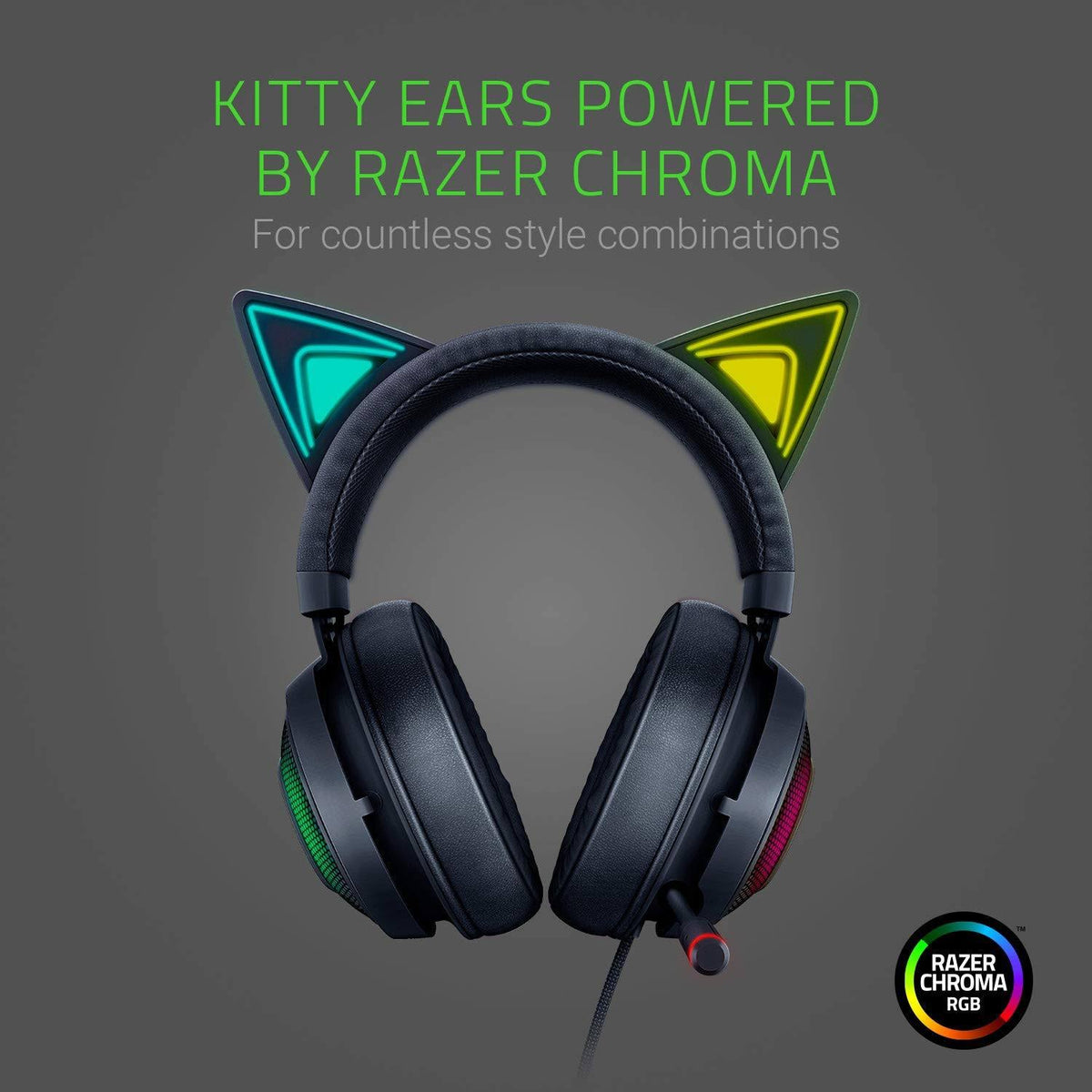 Black Over-Ear Headset D25143