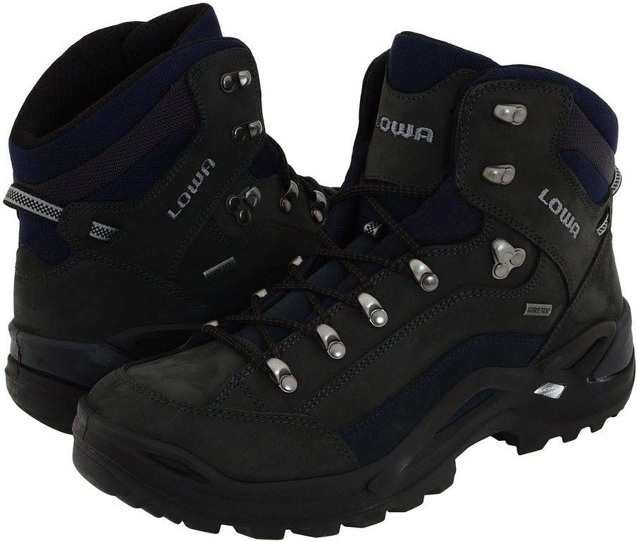 Dark Gray/Navy Mid Hiking Boots L3739