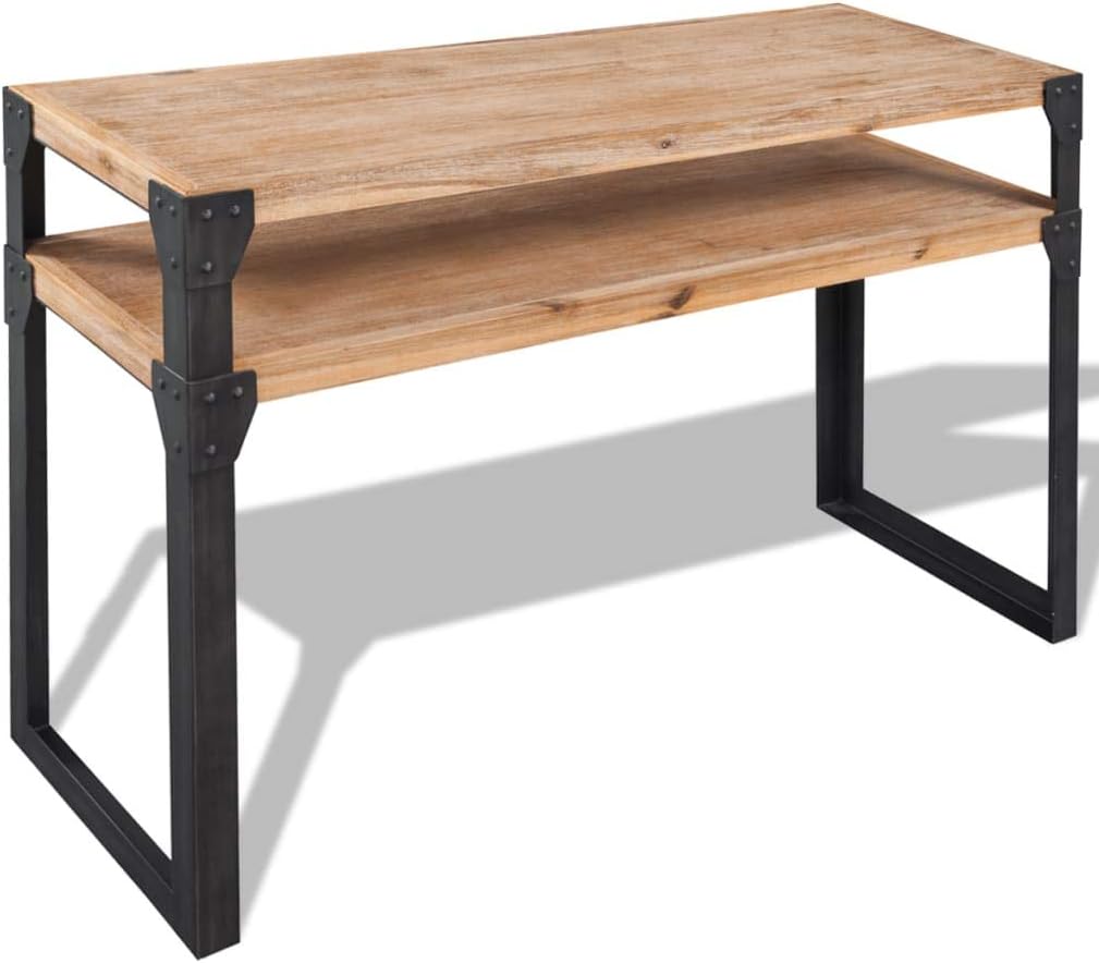 Solid Acacia Wood Console Table V5219