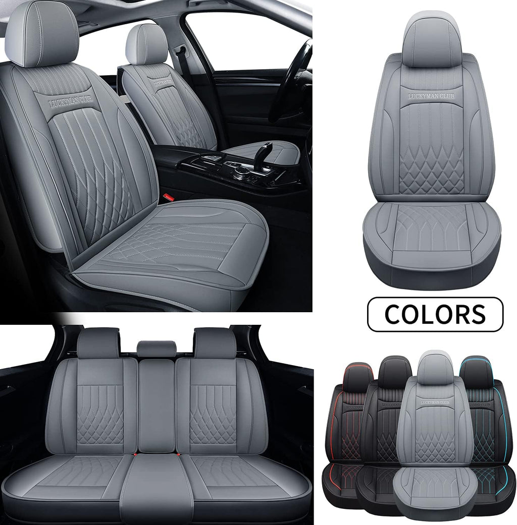 Black Universal Front Car Seat Covers O8220