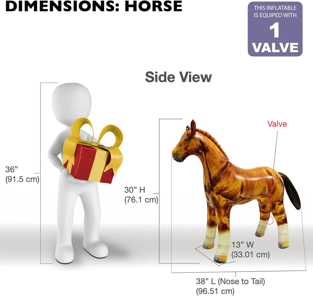 Inflatable Horse 38 inch J47556