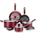 14-Piece Nonstick Cookware Set, Red N398