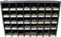 4500 Piece Grade 8 Coarse Thread Nut Locknut and Washer Assortment with 40 Hole Bin Q311494