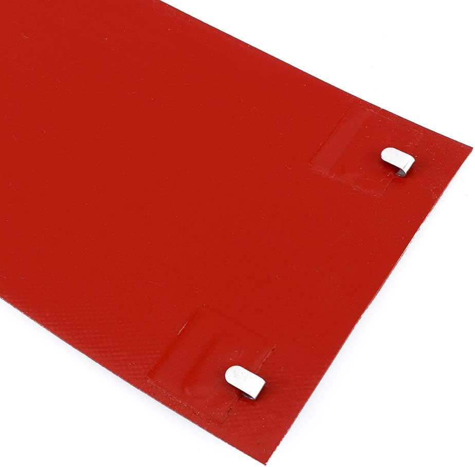 Red Pack of 2 Silicone Drum Heater with Adjustable Thermostat W88204