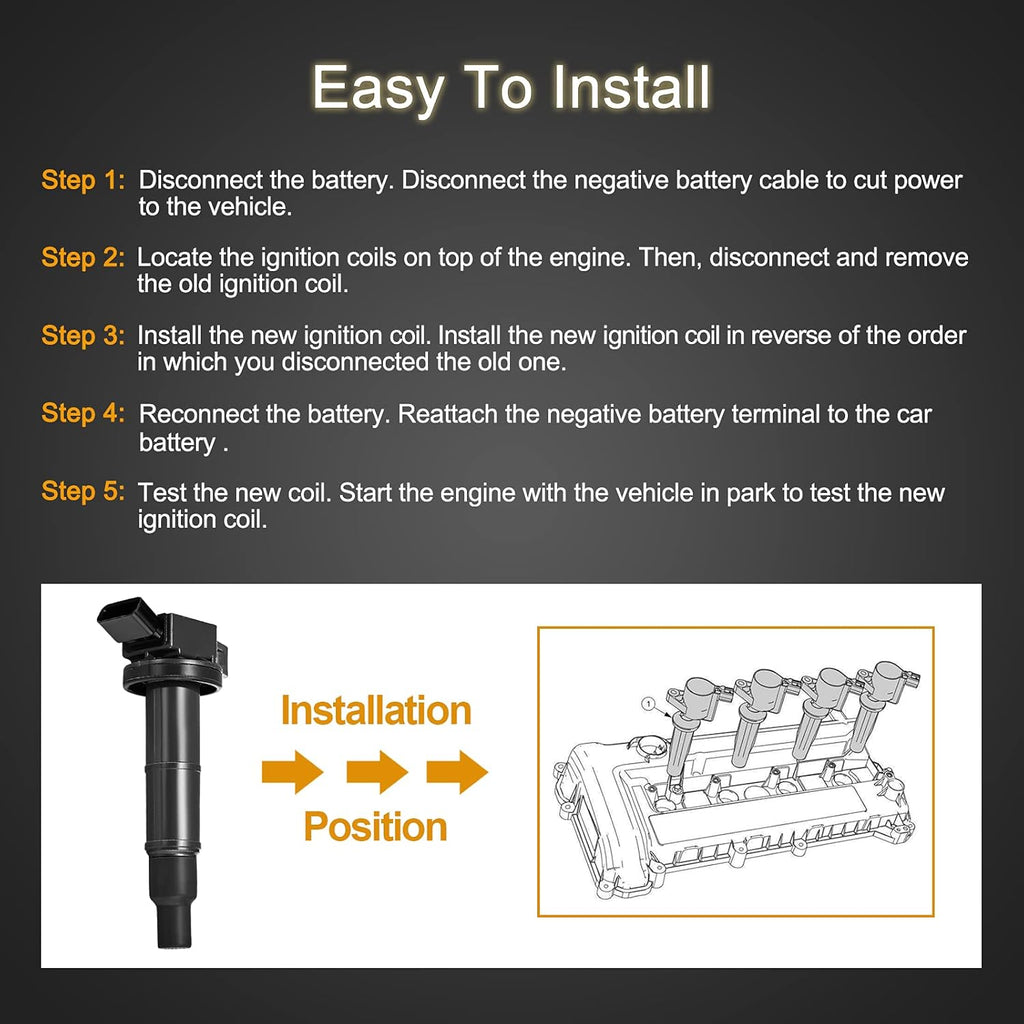 Ignition Coil Pack of 2 M811