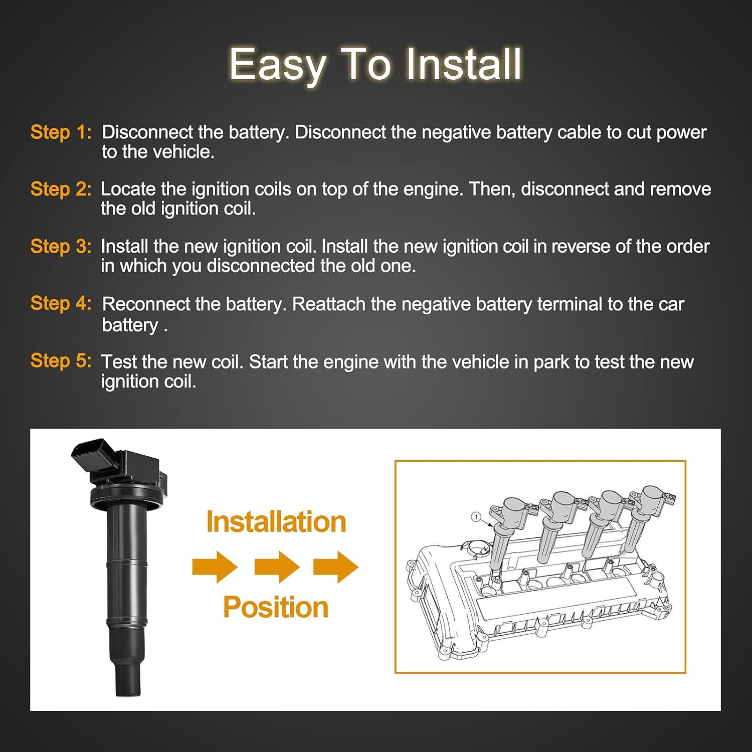 Ignition Coil Pack of 2 M811