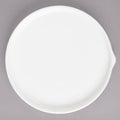 7.5x22 White Porcelain Round Salad Plate (24/case) Z35688
