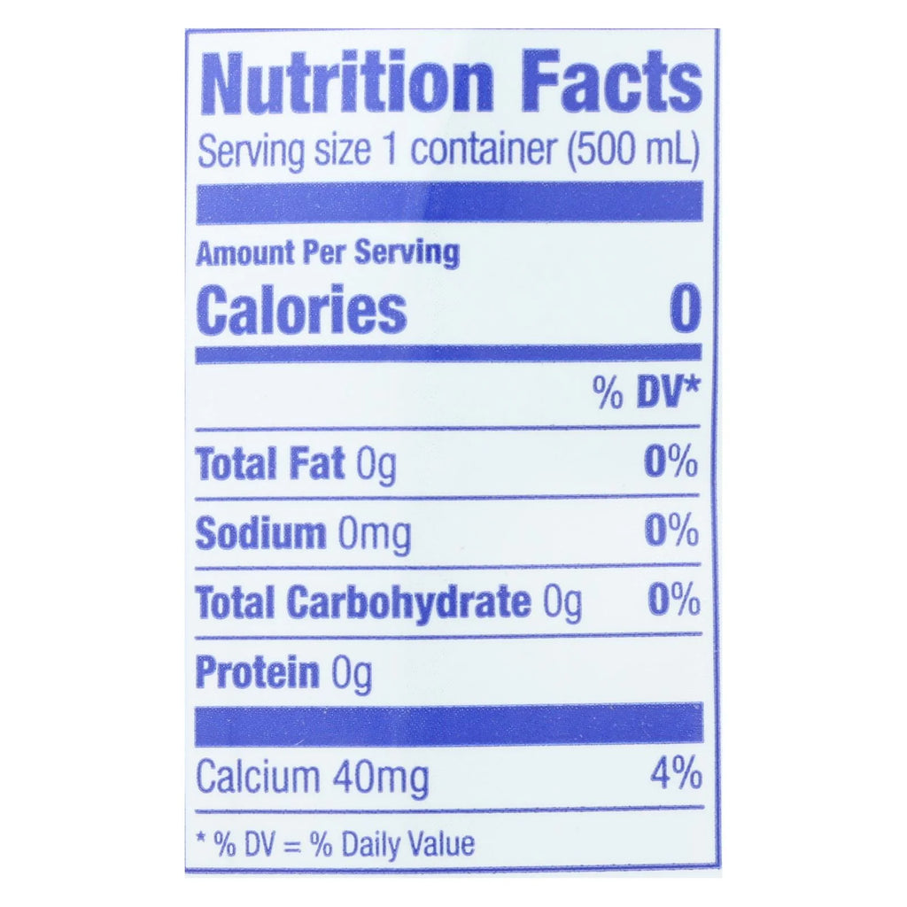 Case of 12 - 500 ML Water R681