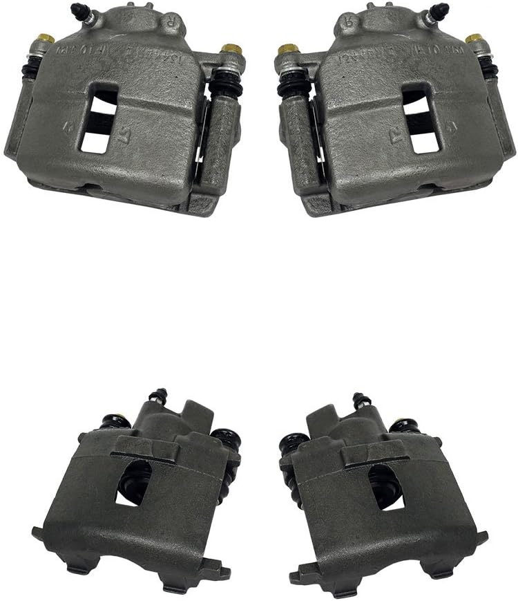 4 Piece Front and Rear Brake Calipers Hardware Kit A1528