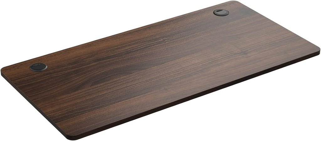48 x 24 inch Rectangular Solid Wooden Desktop with 2 Cable Management Holes M77995