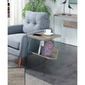 Weathered White End Table E532