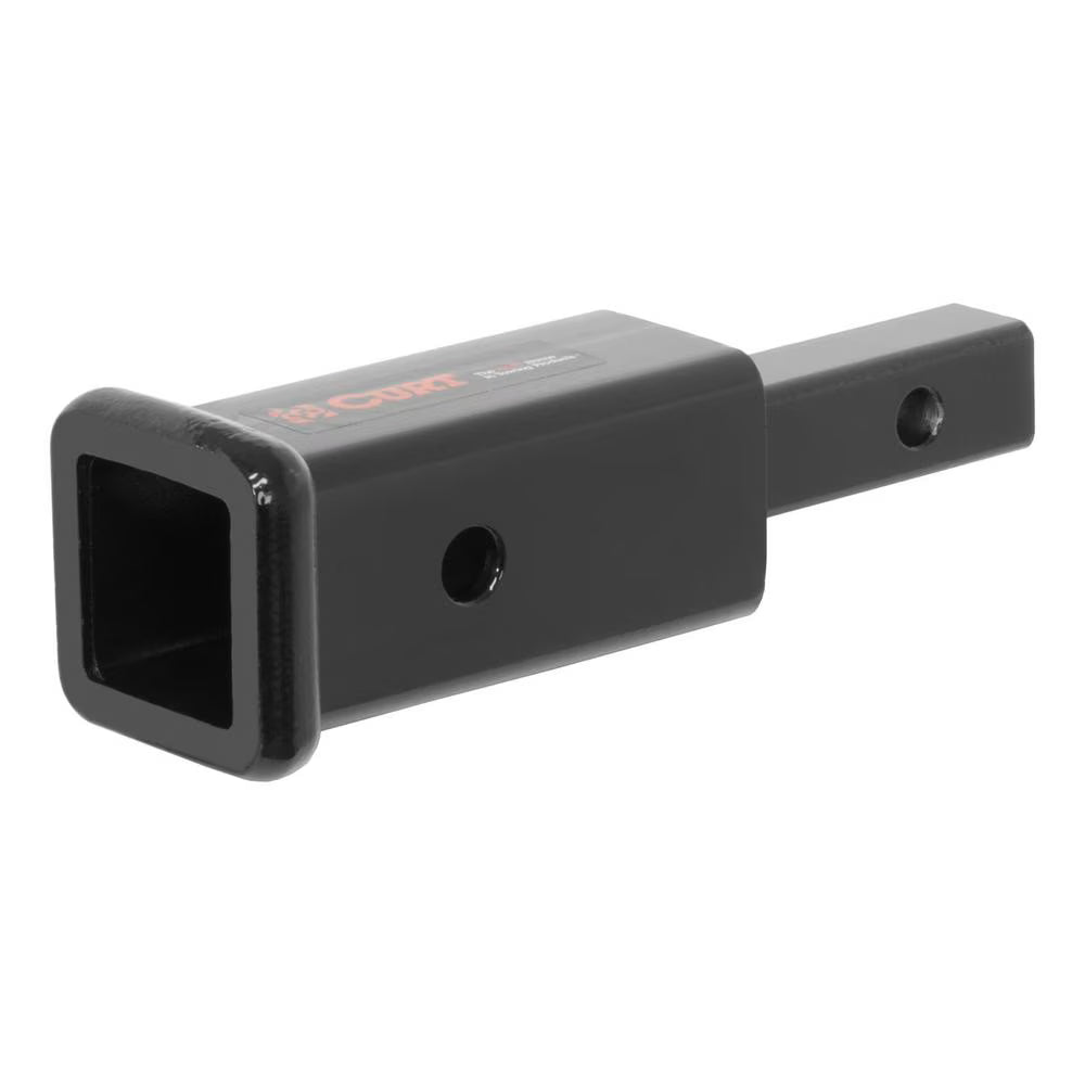 Trailer Hitch Receiver Adapter, 1-1/4 to 2-Inch, 6-1/4-In Extension, 350 lbs I393091