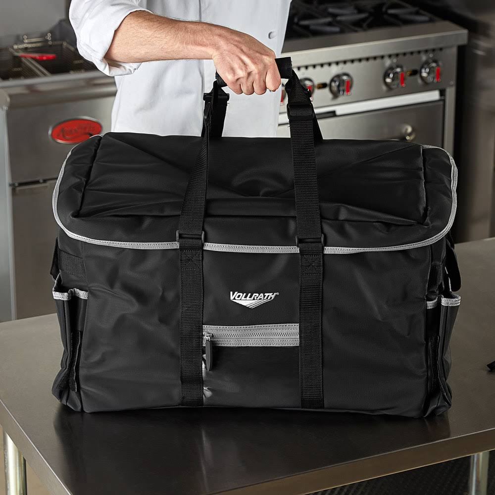 Insulated Food Pan Carrier with Heating Pad T68592