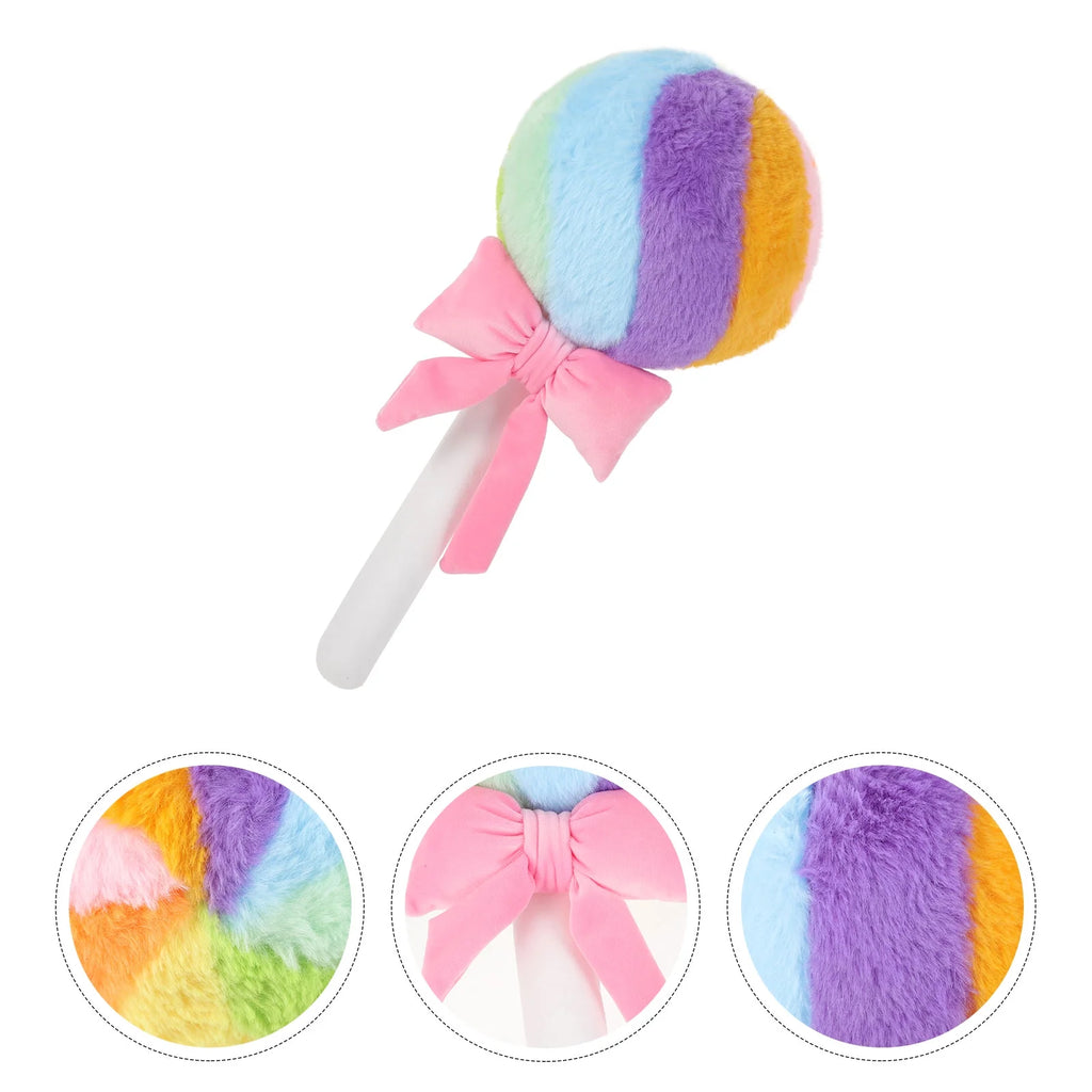 Lollipop Shape Throw Pillow Q76397