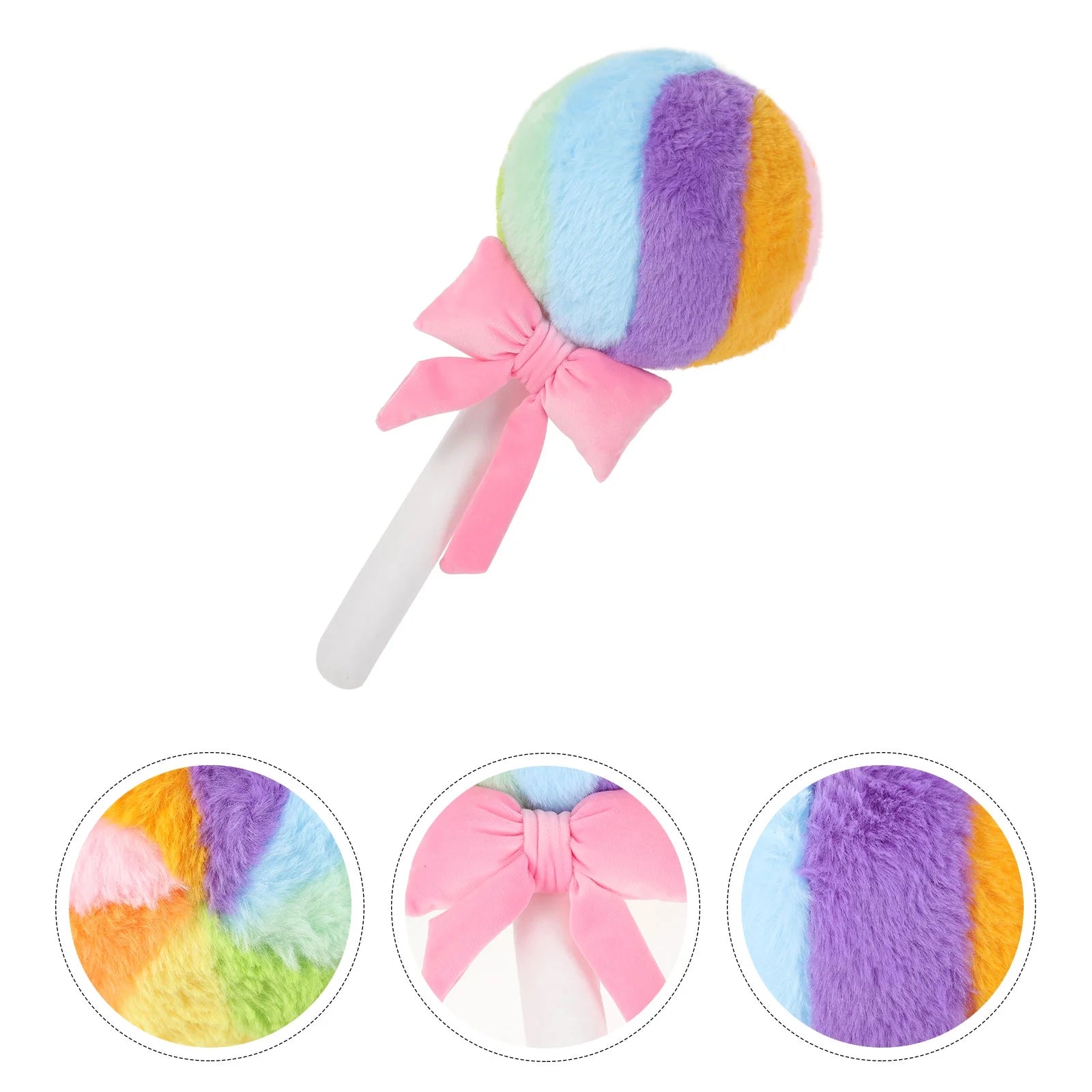 Lollipop Shape Throw Pillow Q76397