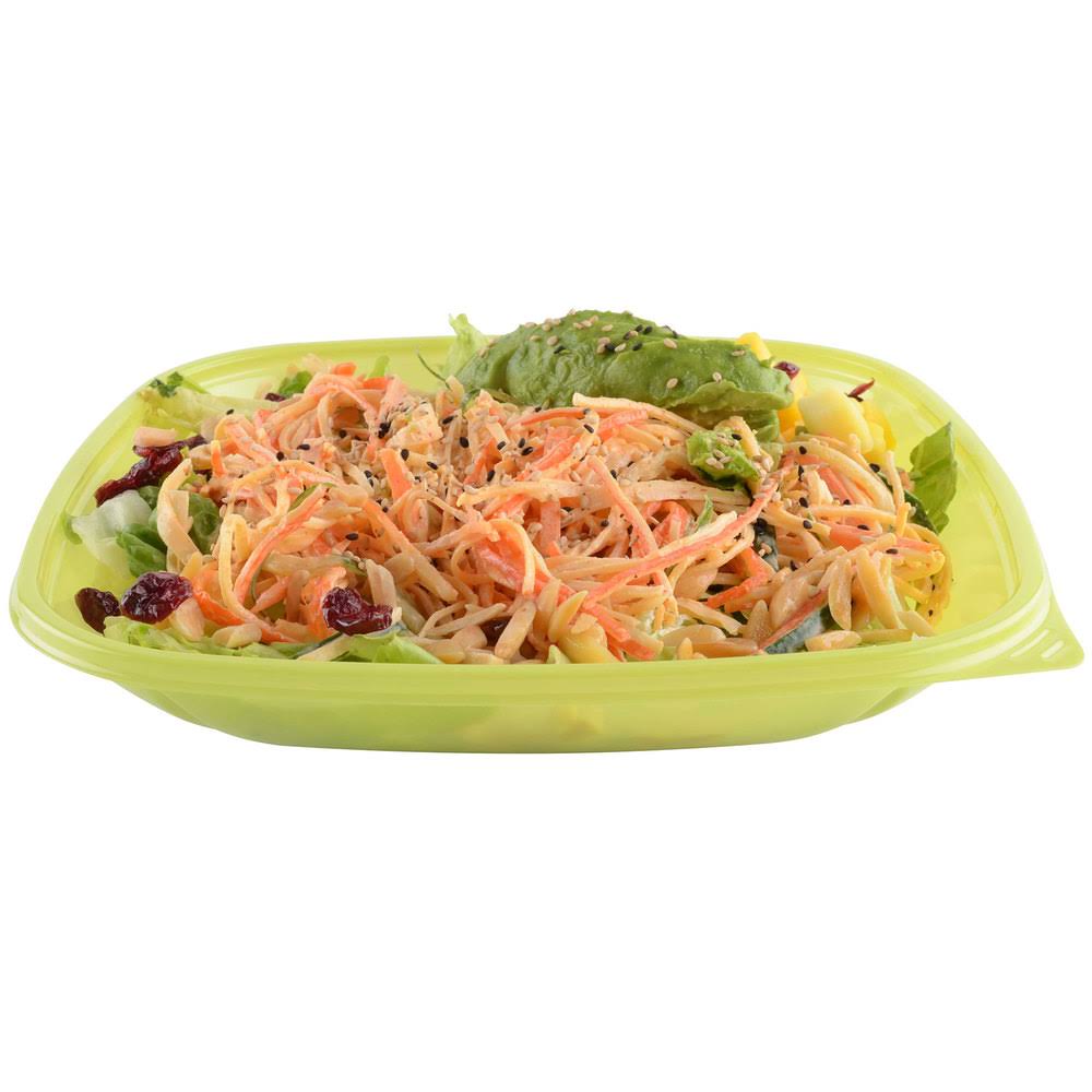 32 oz. Green Large Square Pet Plastic Bowl M304