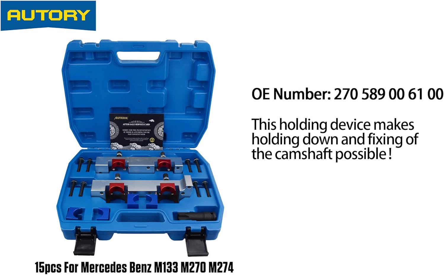 15pcs Camshaft Alignment Engine Timing Locking Tool Kit G80500