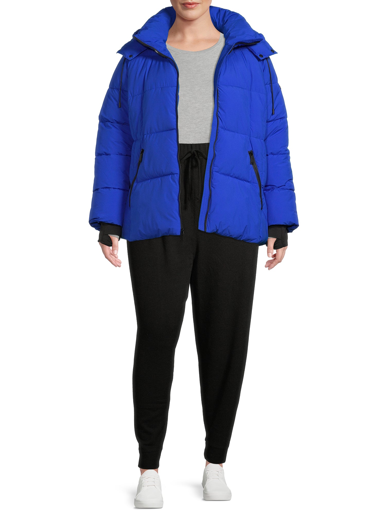 Cloud Puffer Coat with Hood J777267