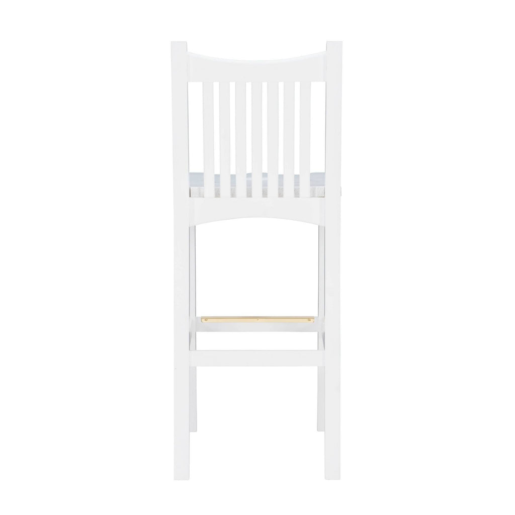 White Leola Barstools Set of 2 Q74098