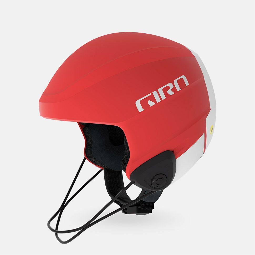Matte Red Snow Helmet B14712