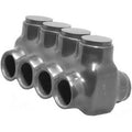 Black Insulated Multi-Cable Connector Dual Entry 3 Ports V94822