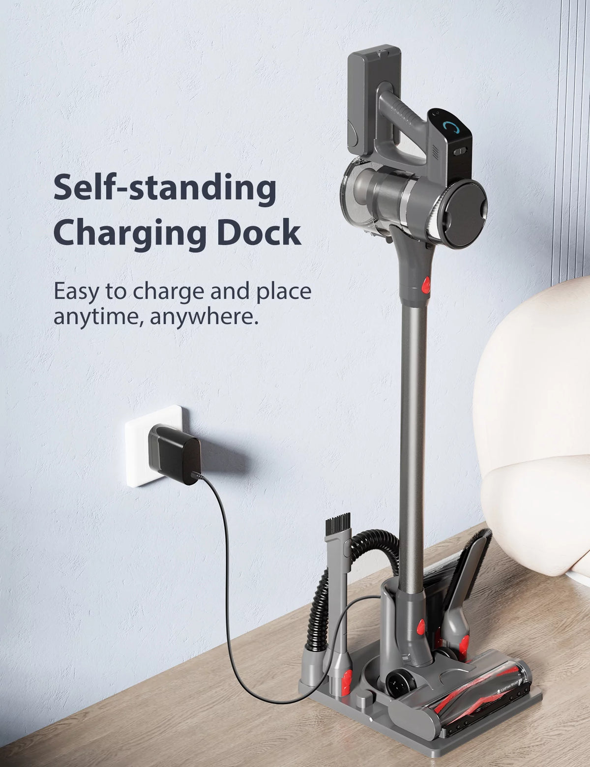 Cordless Stick Vacuum Cleaner with Accessories V323