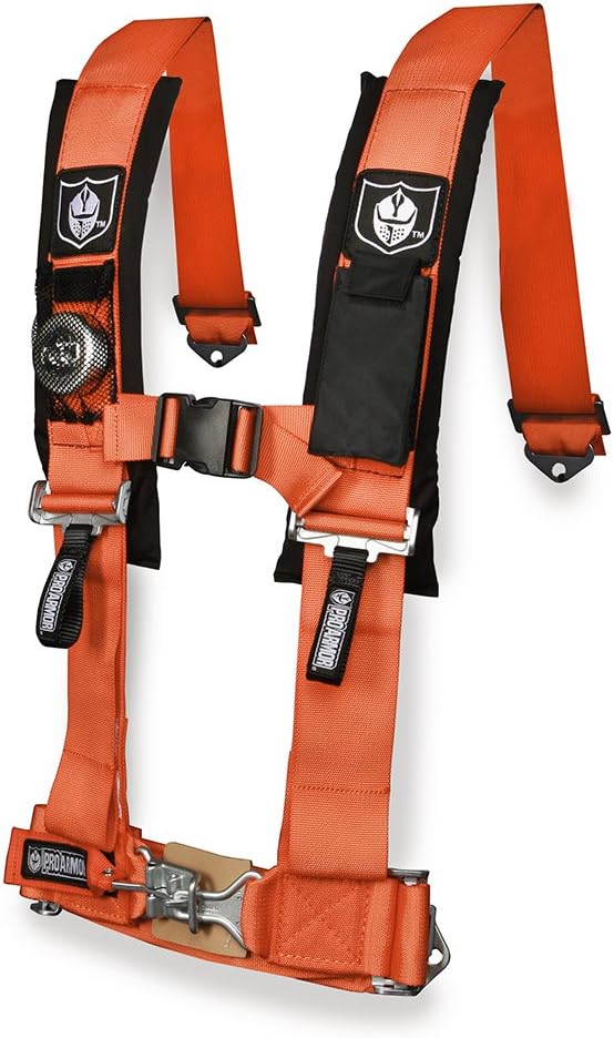 Red 4-Point Harness 3" Straps P446161