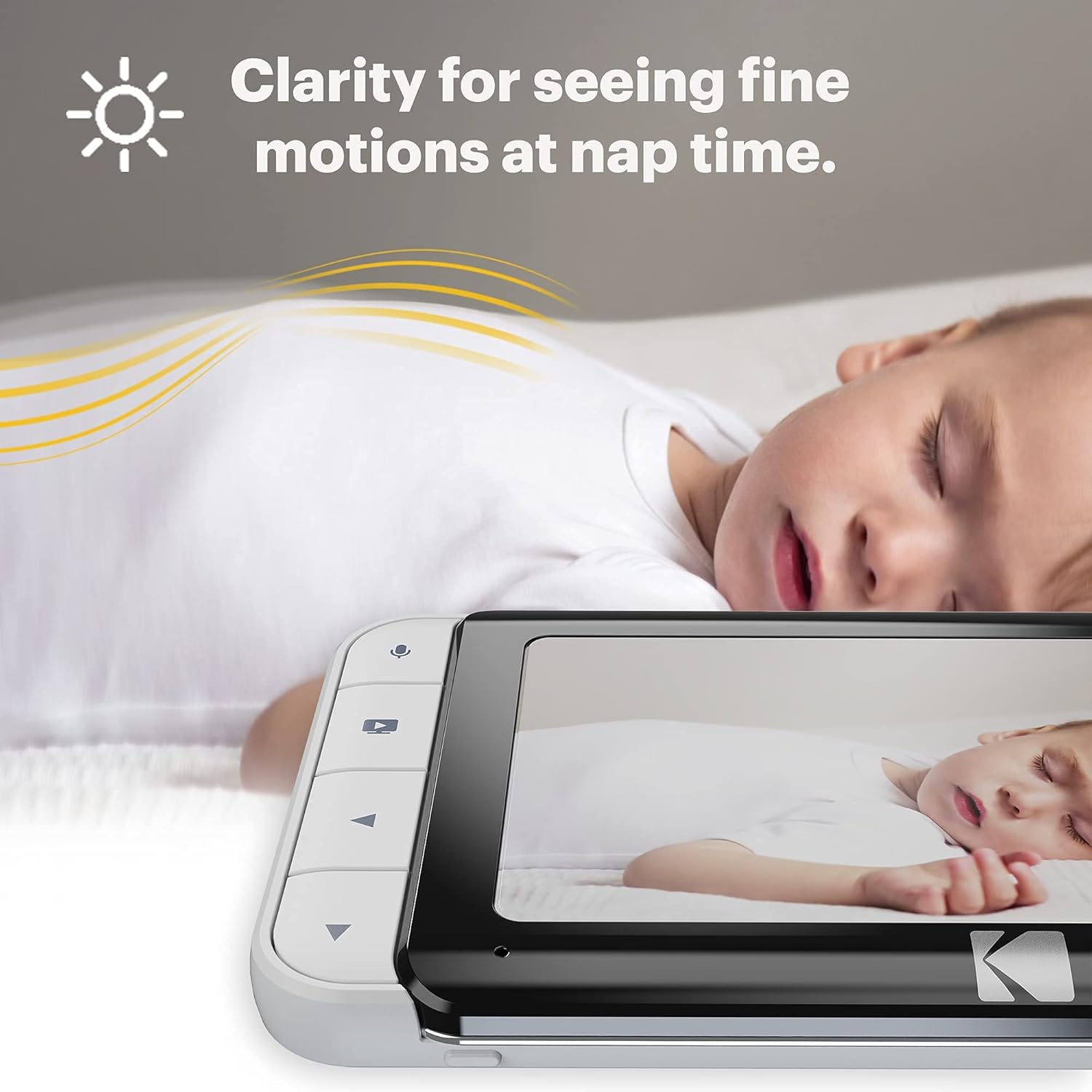Smart Video Baby Monitor with Remote Pan-Tilt Camera and Night Vision N67661