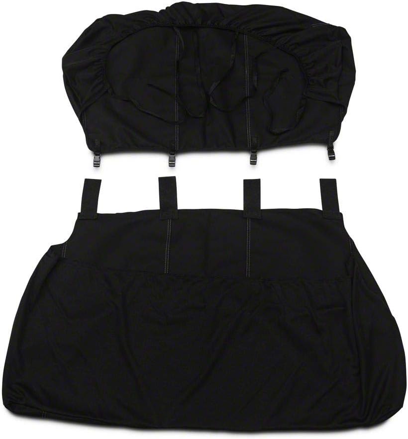 Black Rear Seat Cover for Jeep Wrangler TJ T94463