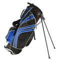 Blue Golf Stand Cart Bag with 6-Way Divider X472730