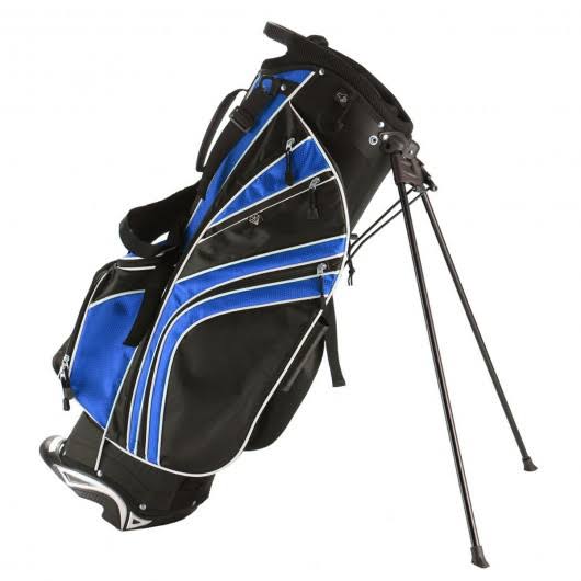 Blue Golf Stand Cart Bag with 6-Way Divider X472730