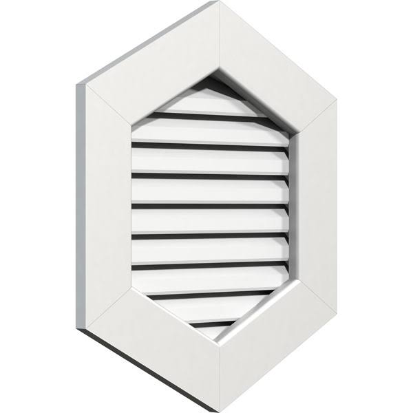 16x22W x 28x22H Vertical Peaked Gable Vent M408818