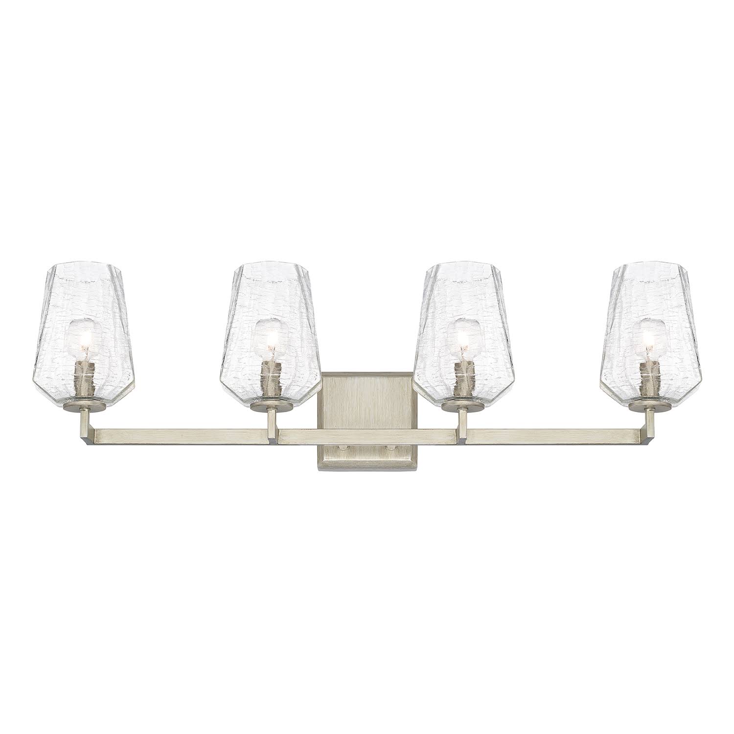 4 Light Vanity, Brushed Silver W18748