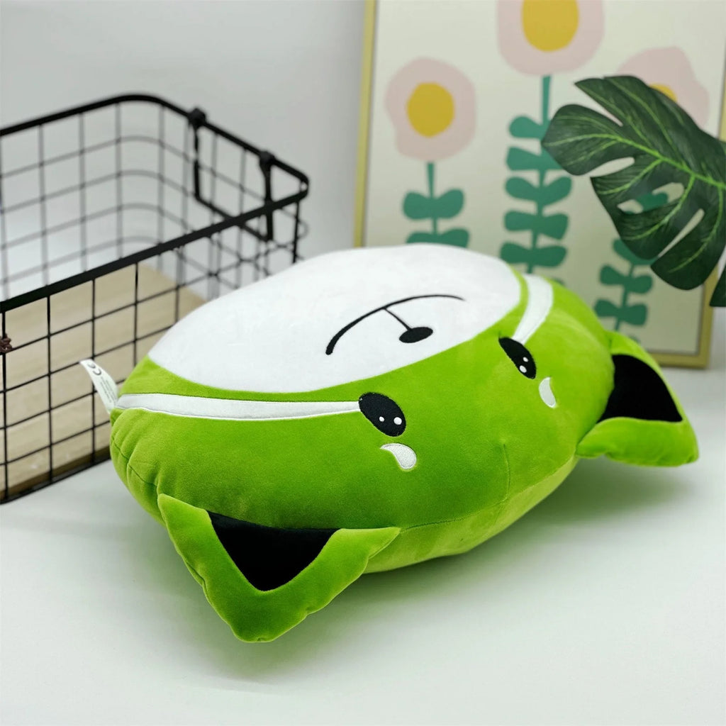 Green Foxes Plush Stuffed Animal Pillow B258