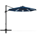 Navy Blue Cantilever Offset Patio Umbrella C641