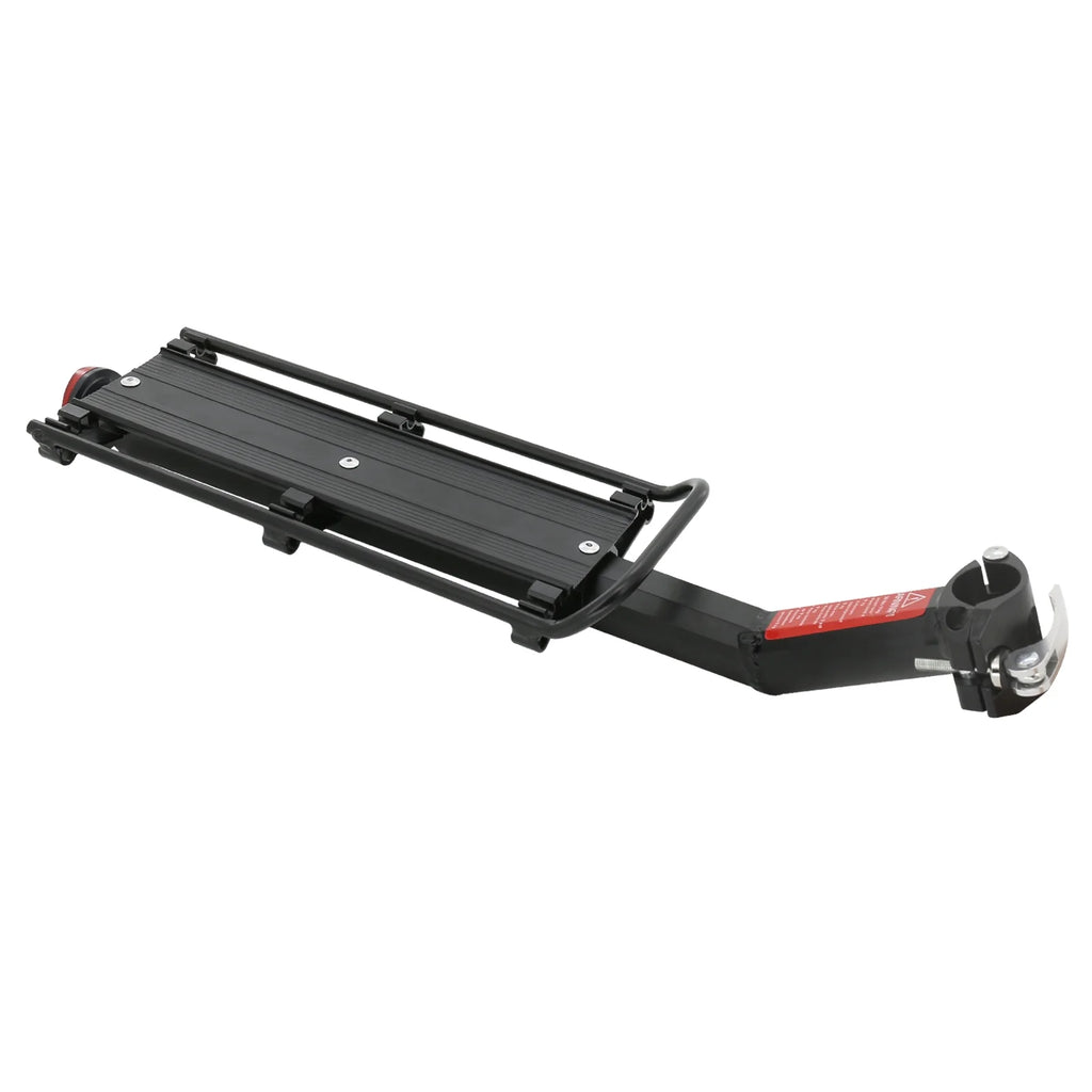 Rear Bike Rack Aluminium Alloy Luggage Carrier with Reflector S525