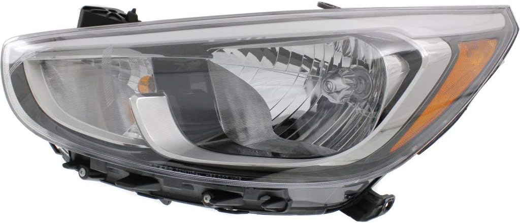 Driver Side Headlight for Hyundai Accent 2015 2016 2017 S3797