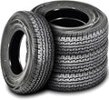 Set of 4 Trailer Radial Tires ST205/75R15 Load Range E 10-Ply BSW H43085