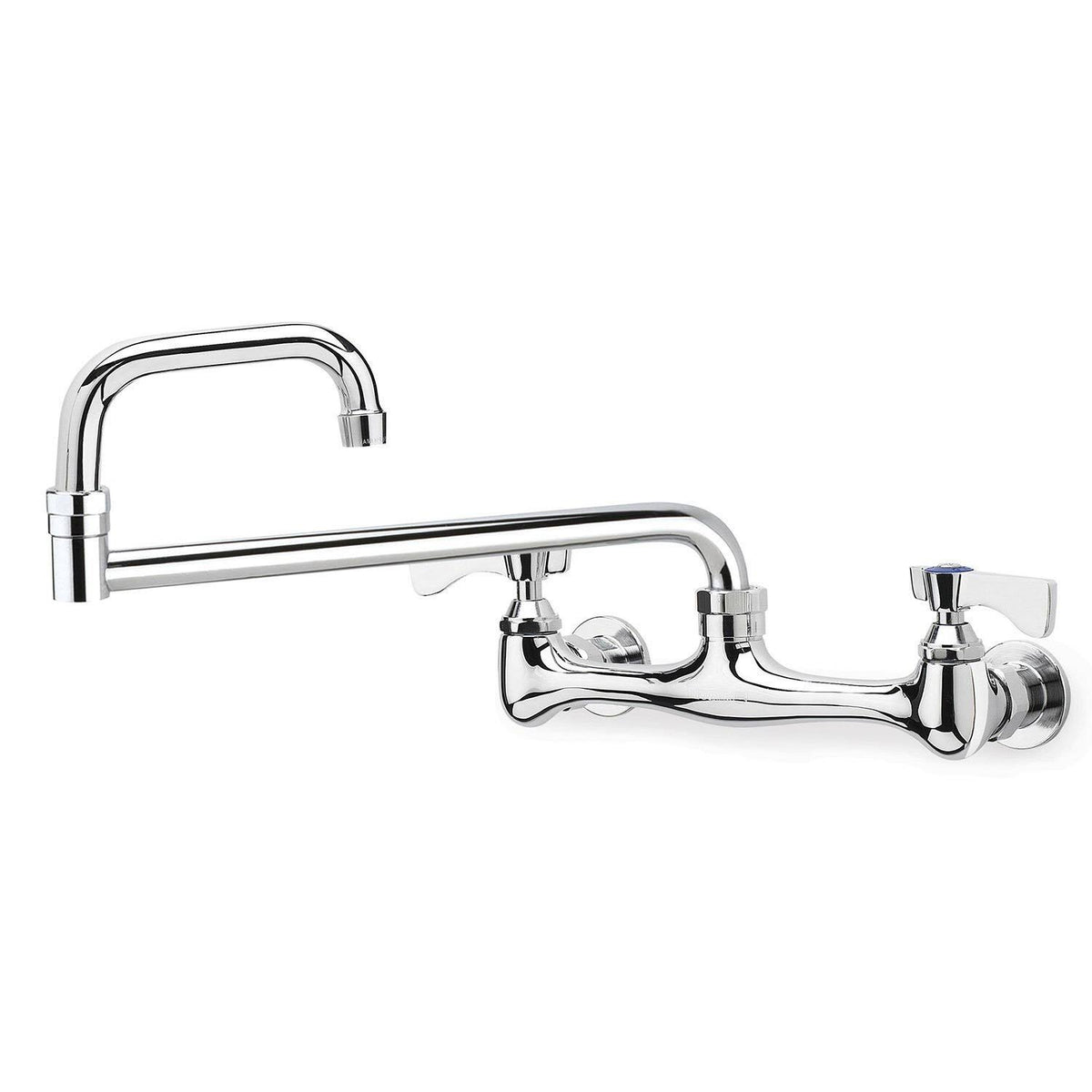 8x22 Center Wall Mount Faucet with 18x22 Jointed Spout W59227
