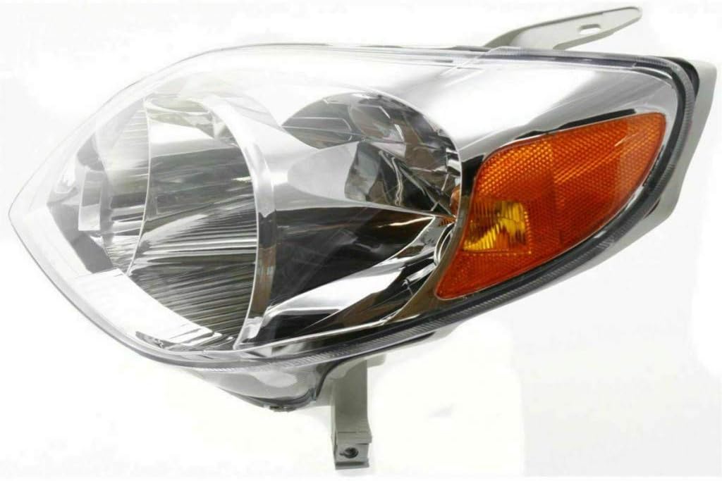 Passenger Side Headlight for Toyota Matrix Z7838