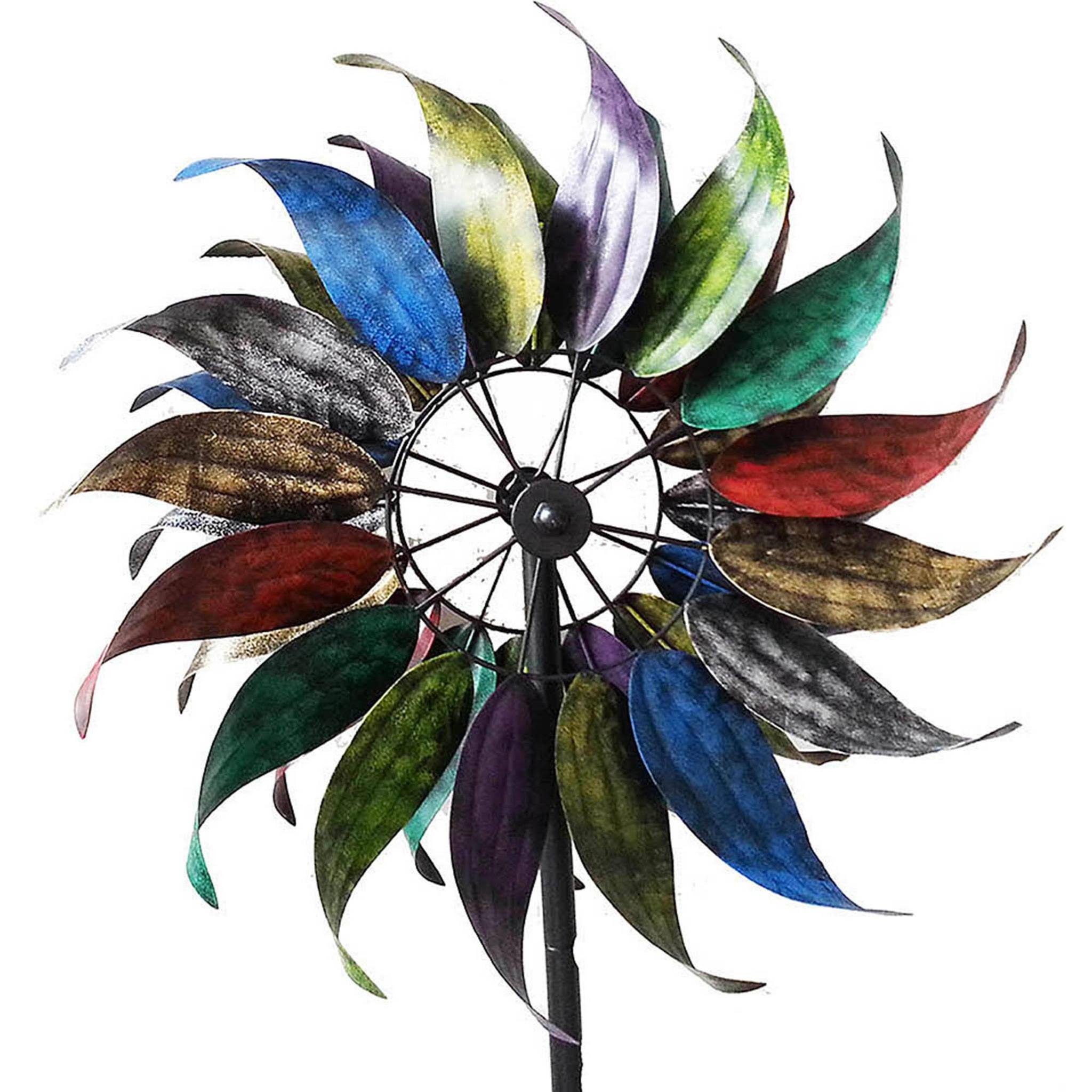 Rainbow Windmill Garden Stake F331