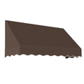 Brown Acrylic Fixed Awning G836