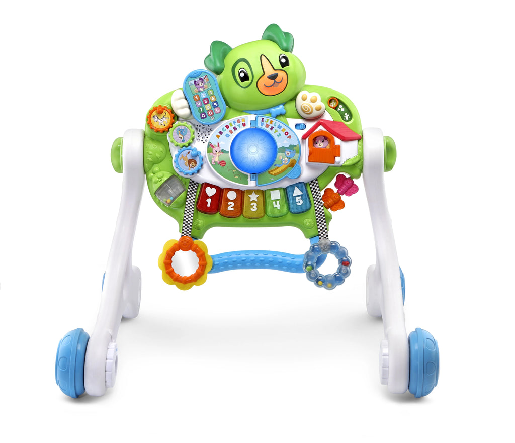 Green 3-in-1 Baby Walker Gym Floor Play Toy P90306