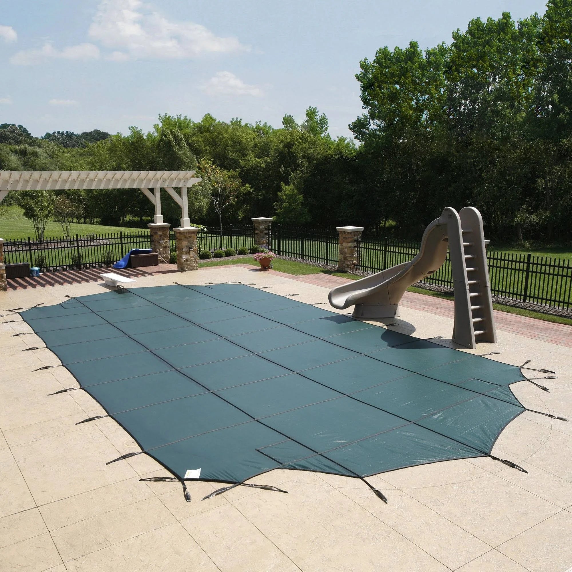 Green Super Mesh Safety Cover 12x20 A264605