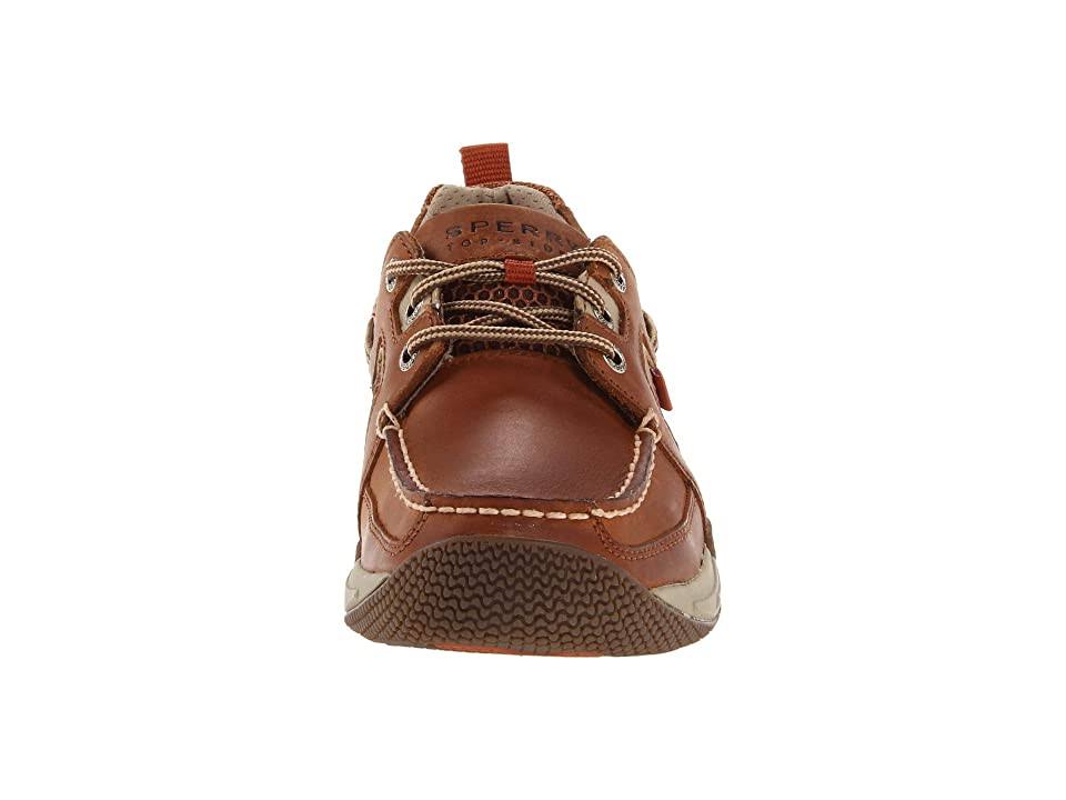 Tan Leather Sport Moc Shoes J2935