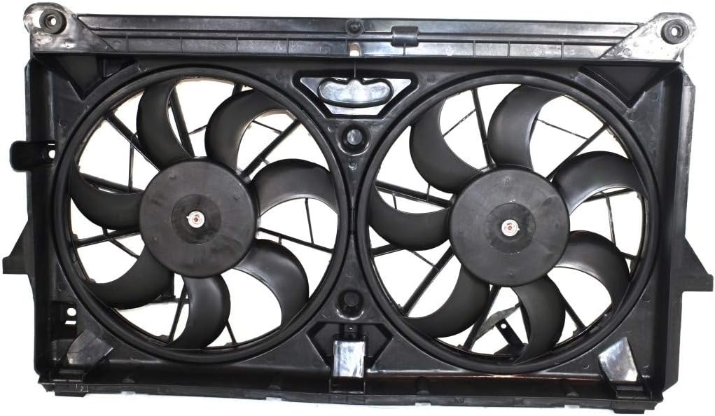 A/C Cooling Fan Assembly for Chevy Silverado 1500/2500/3500 2007-2013 8 Cylinder w/Performance Package X401
