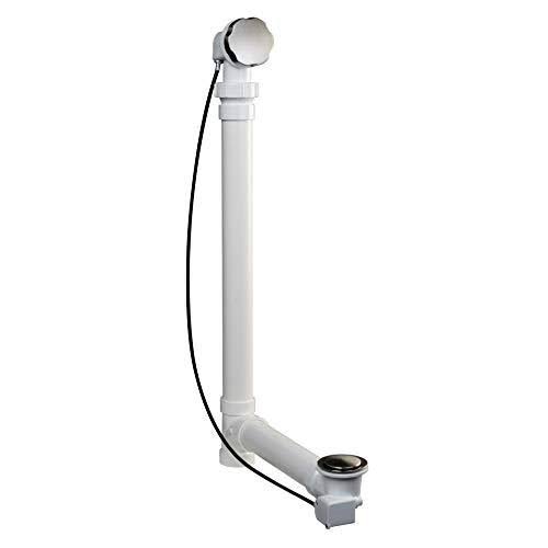 Brushed Nickel Bath Drain Kit with Cable Stopper W526251