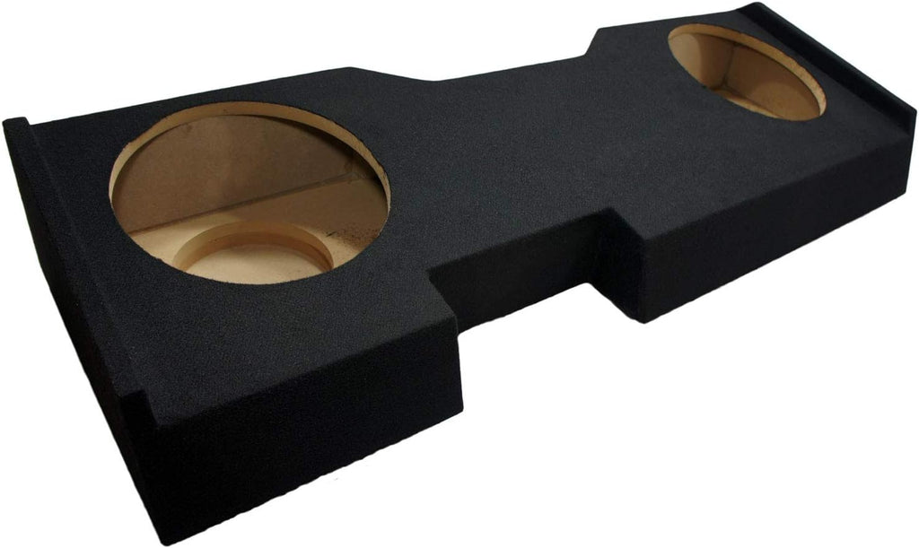 Dual 12" Sub Box Subwoofer Enclosure for Chevy Silverado Crew Cab Truck S2296