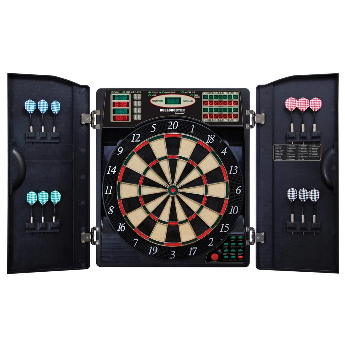 Electronic Dartboard Cabinet Set I1595